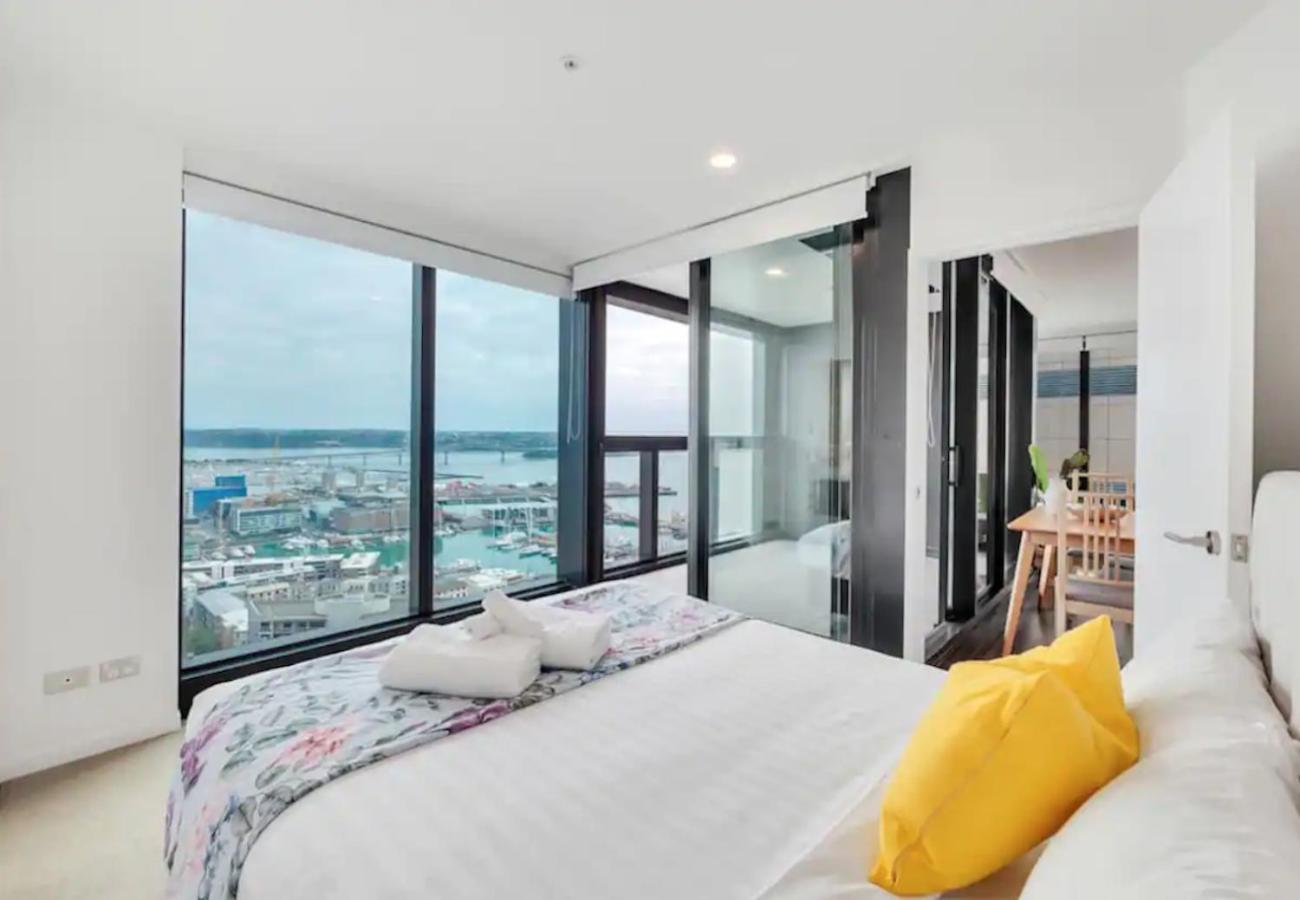 Gorgeous Seaview 2 Bedroom Apartment In Auckland Cbd Buitenkant foto